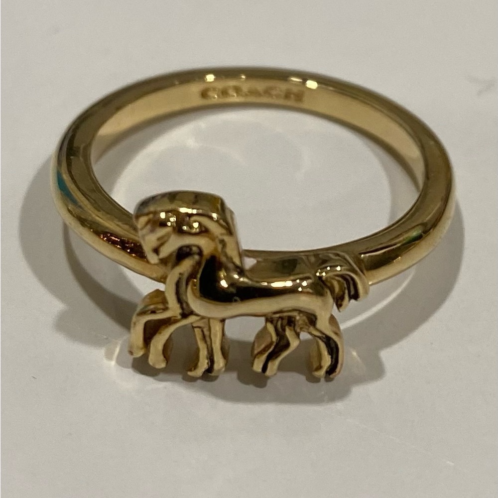 Coach Horse and Carriage Ring set - Picture 6 of 7
